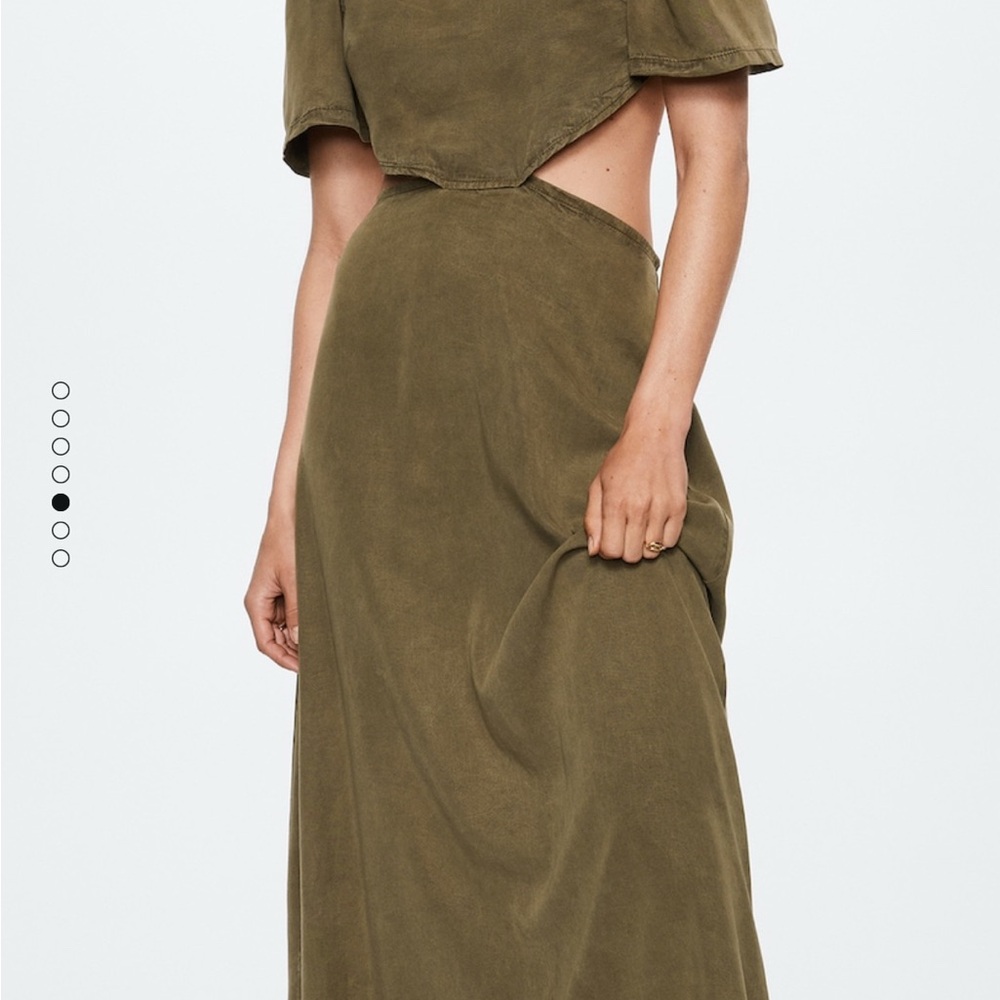 Olive Green Maxi Dress
